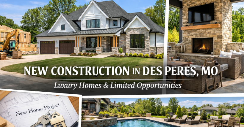 Des Peres, MO New Construction Homes — Availability & What Buyers Should Know